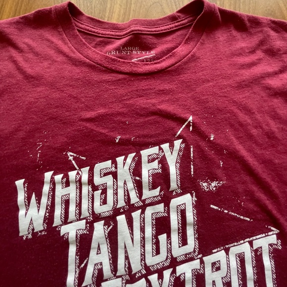 Grunt Style WTF T-shirt-Men's Large - Picture 5 of 8